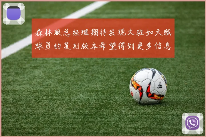 森林狼总经理期待发现文班如天赋球员的复刻版本希望得到更多信息