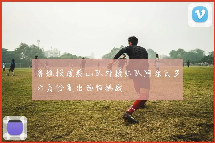 鲁媒报道泰山队外援归队阿尔瓦罗六月份复出面临挑战
